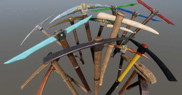 Pickaxes PBR – Full Pack